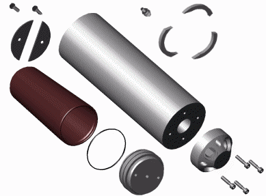 Plastic HydrAcc Accumulator Assembly